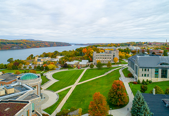 An image of the Marist campus. 