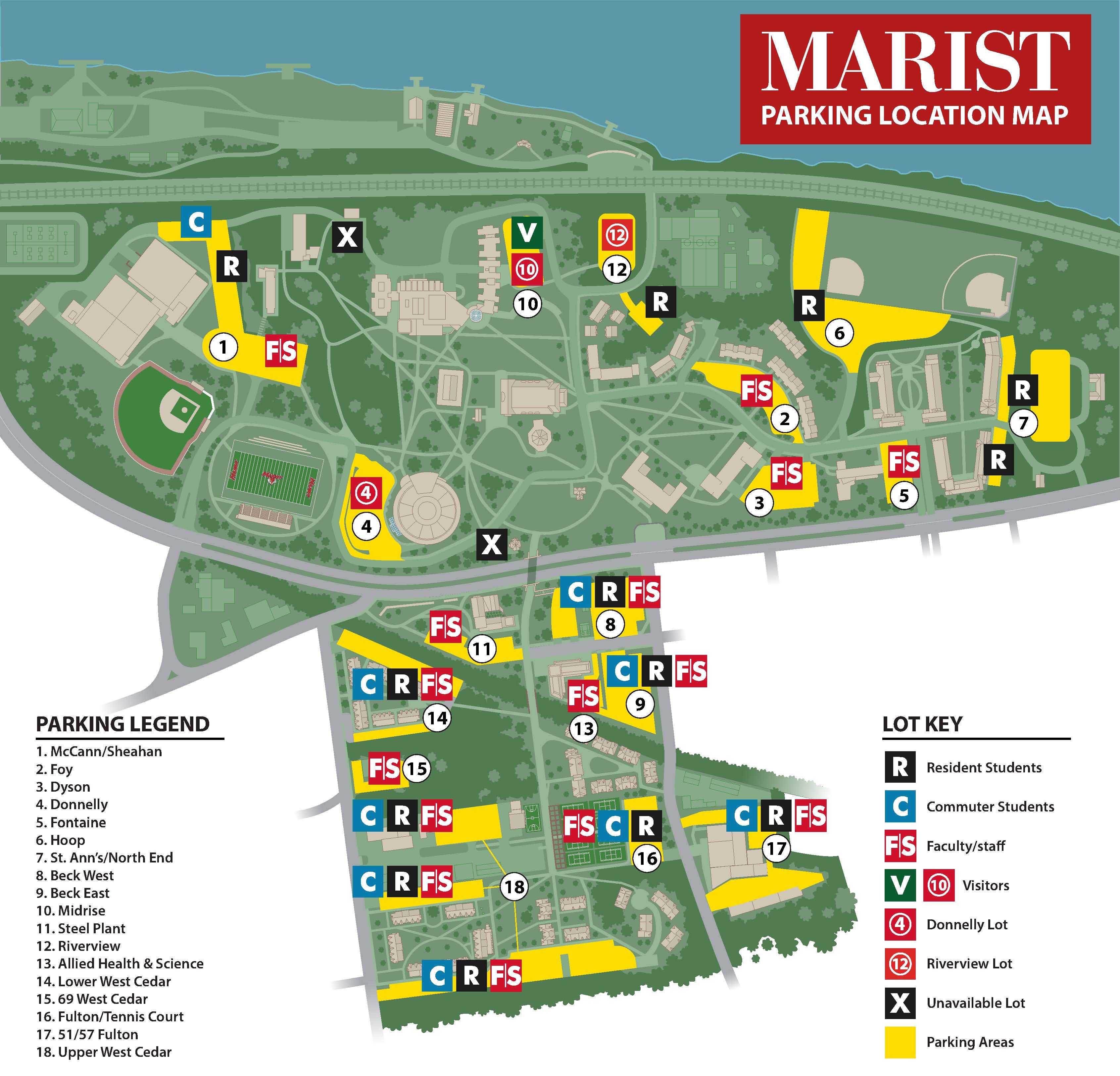 Marist College Campus Map World Of Light Map