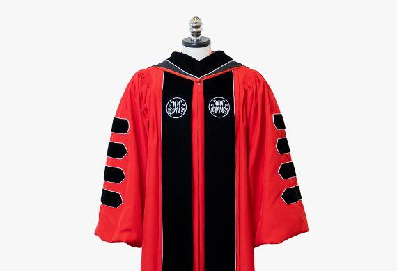 Image of presidential gown rendering