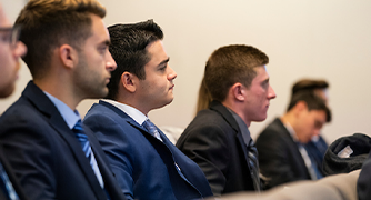 image of students in a lecture