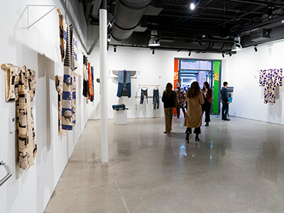 Photo of Japanese fashion exhibit