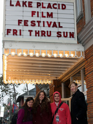 Photo of Students at Lake Placid Film Festival 