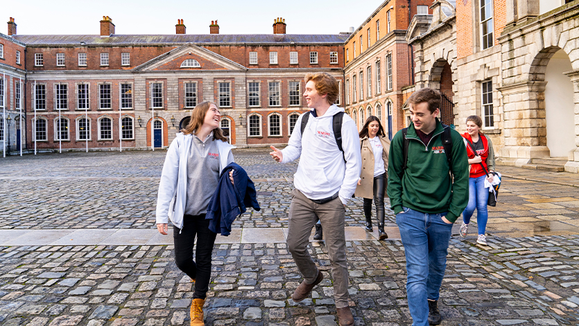 ​ Marist student exploring Marist Italy’s campus in historic Florence.  ​