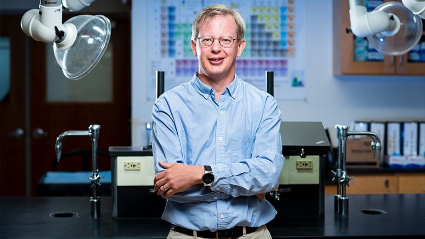 Portrait of Dr. Neil Fitzgerald) Photo by Carlo de Jesus/Marist University.