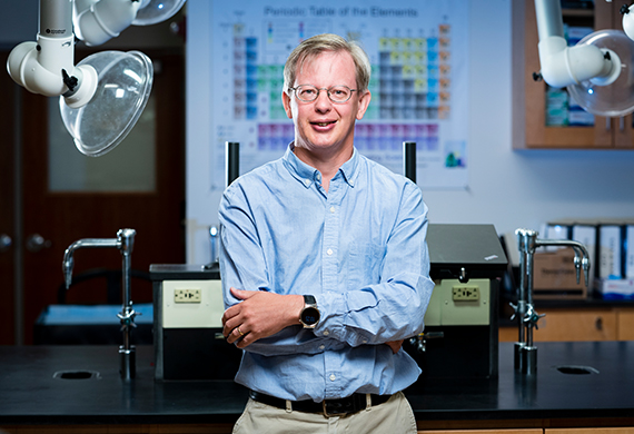 Portrait of Dr. Neil Fitzgerald. Photo by Carlo de Jesus/Marist University.