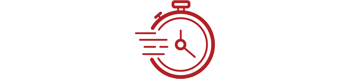 Image of an icon of stopwatch.