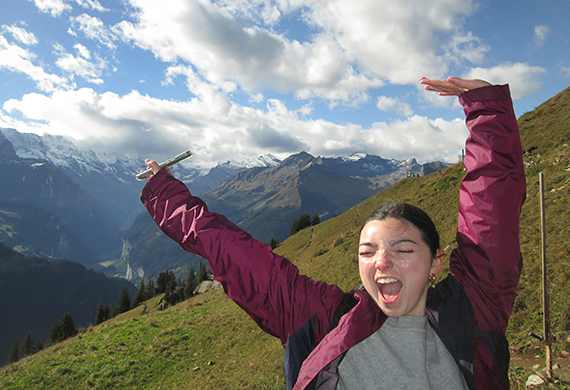 Image of Cira in the Swiss Alps.