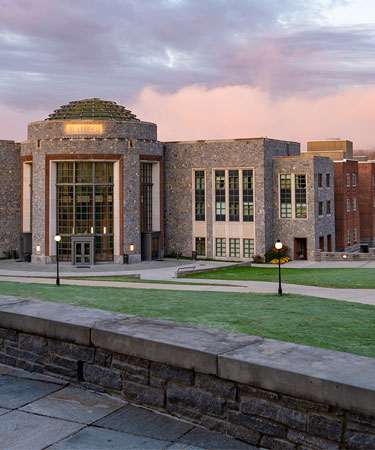 campus with beautiful background