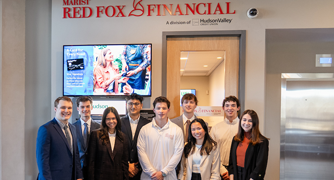 Image of student leaders for Red Fox Financial.