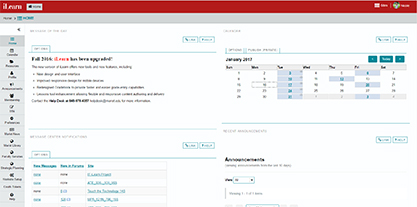 An image of the iLearn Site.