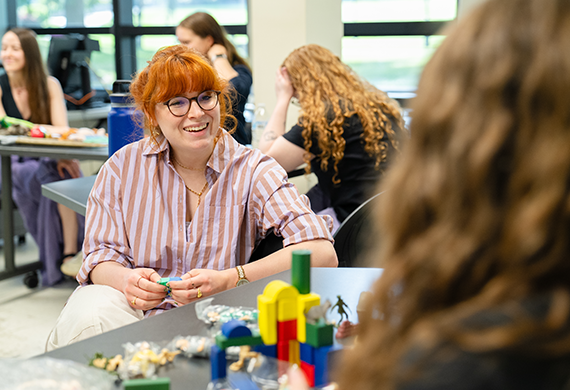 image of student at desk