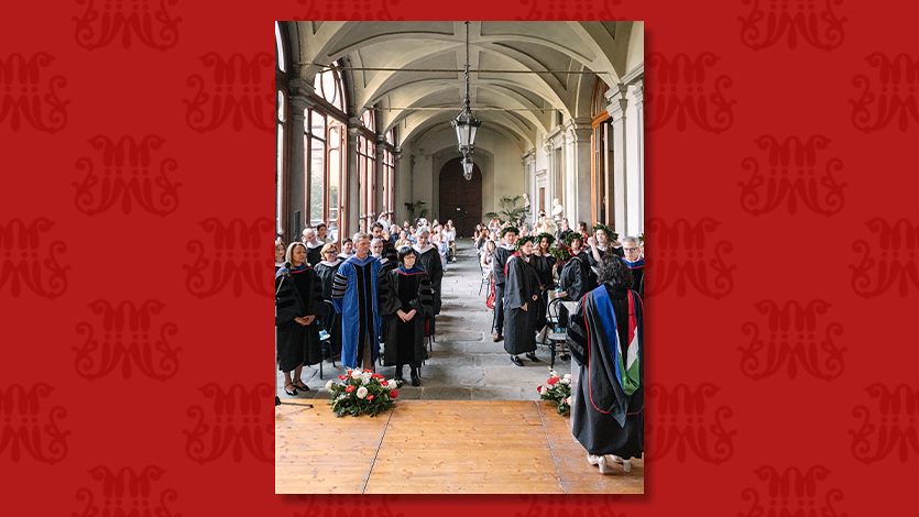 Image of Florence Commencement.