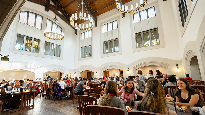 Image of dining hall.