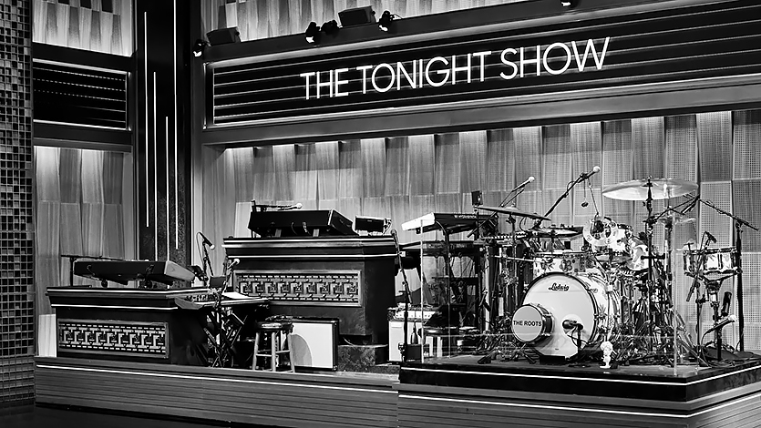 The Tonight Show stage.