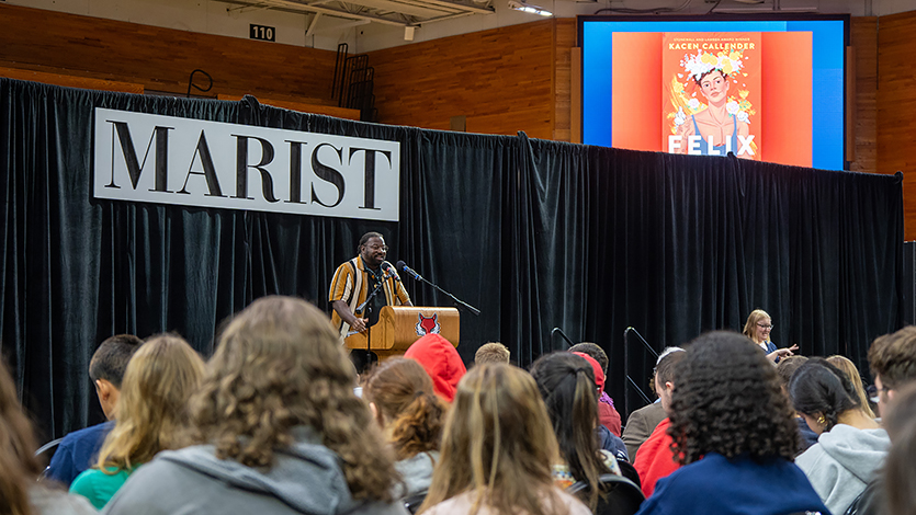 Image of Carvell Wallace at Marist.