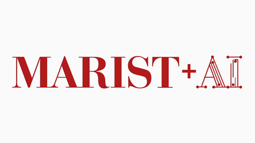 GIF of Marist+AI logo.