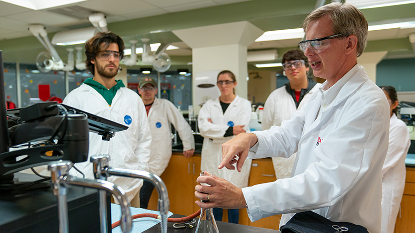 Portrait of Dr. Neil Fitzgerald) Photo by Carlo de Jesus/Marist University.